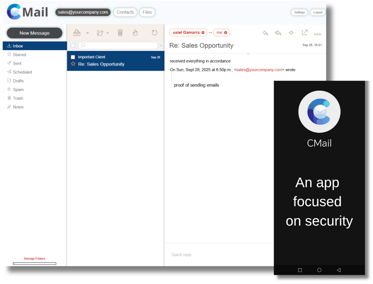 Corporate email for companies